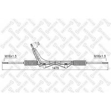 00-35014-SX STELLOX Рулевой механизм