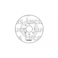 DF2564 TRW Тормозной диск