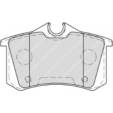 FDB4004 FERODO Комплект тормозных колодок, дисковый тормоз