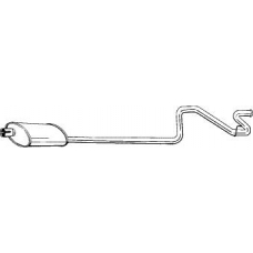 292-231 BOSAL Глушитель выхлопных газов конечный