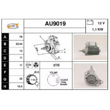 AU9019 SNRA Стартер