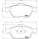 8DB 355 009-111<br />HELLA PAGID