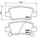 P 83 080 BREMBO Комплект тормозных колодок, дисковый тормоз