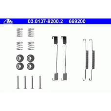 03.0137-9200.2 ATE Комплектующие, тормозная колодка