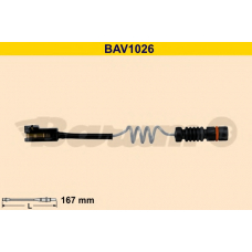 BAV1026 BARUM Сигнализатор, износ тормозных колодок