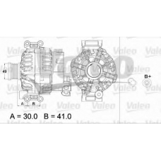 437435 VALEO Генератор