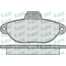 05P1191 LPR Комплект тормозных колодок, дисковый тормоз