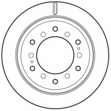 562827BC BENDIX Тормозной диск