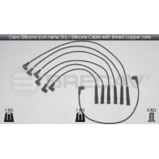04.515 BRECAV Комплект проводов зажигания