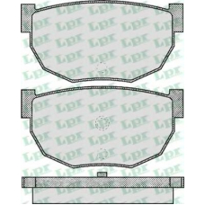 05P503 LPR Комплект тормозных колодок, дисковый тормоз