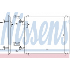 94584 NISSENS Конденсатор, кондиционер