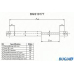 BGS10177 BUGIAD Газовая пружина, крышка багажник