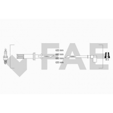 85620 FAE Комплект проводов зажигания