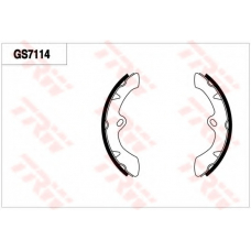 GS7114 TRW Комплект тормозных колодок