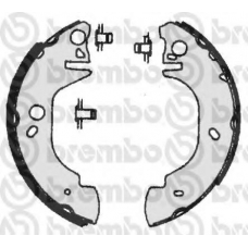 S 24 523 BREMBO Комплект тормозных колодок