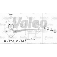 436434 VALEO Генератор