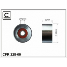228-00 CAFFARO Паразитный / ведущий ролик, зубчатый ремень