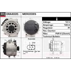 DRA4035 DELCO REMY Генератор