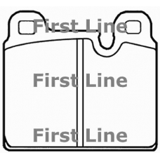 FBP1567 FIRST LINE Комплект тормозных колодок, дисковый тормоз