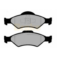 PA1268 BRAKE ENGINEERING Комплект тормозных колодок, дисковый тормоз