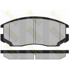 PA1338 BRAKE ENGINEERING Комплект тормозных колодок, дисковый тормоз