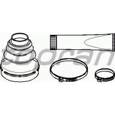 721 160 TOPRAN Комплект пылника, приводной вал