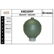 XM230RP SNRA Гидроаккумулятор, подвеска / амортизация