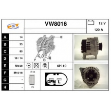 VW8016 SNRA Генератор