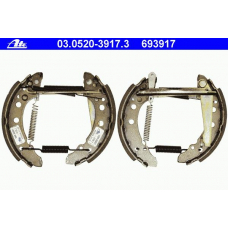 03.0520-3917.3 ATE Комплект тормозных колодок