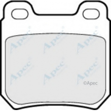PAD515 APEC Комплект тормозных колодок, дисковый тормоз
