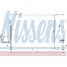 94638 NISSENS Конденсатор, кондиционер