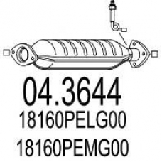 04.3644 MTS Катализатор