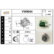 VW9044 SNRA Стартер