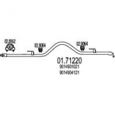 01.71220 MTS Труба выхлопного газа