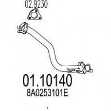 01.10140 MTS Труба выхлопного газа