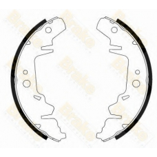 SH2527 BRAKE ENGINEERING Комплект тормозных колодок