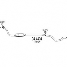 04.4404 MTS Катализатор