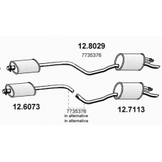 12.8029 ASSO Средний / конечный глушитель ог