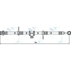 HOS3147 APEC Тормозной шланг