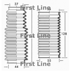 FSG3159 FIRST LINE Пыльник, рулевое управление