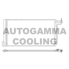 105880 AUTOGAMMA Конденсатор, кондиционер