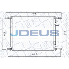 756M13 JDEUS Конденсатор, кондиционер
