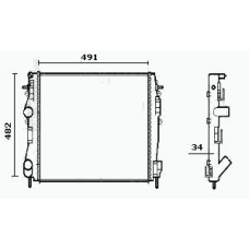 RM0479 EQUAL QUALITY Радиатор, охлаждение двигателя