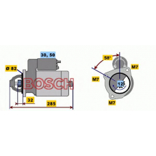 0 001 218 020 BOSCH Стартер