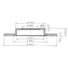 BDC3285 QUINTON HAZELL Тормозной диск