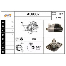 AU9032 SNRA Стартер