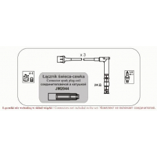 M21 JANMOR Комплект проводов зажигания