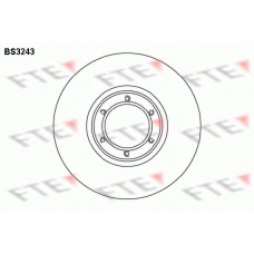 BS3243 FTE Тормозной диск