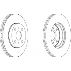 DDF1149-1 FERODO Тормозной диск