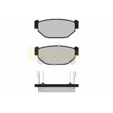 PA479 BRAKE ENGINEERING Комплект тормозных колодок, дисковый тормоз